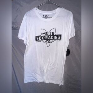 Fox Moto Racing White Tee